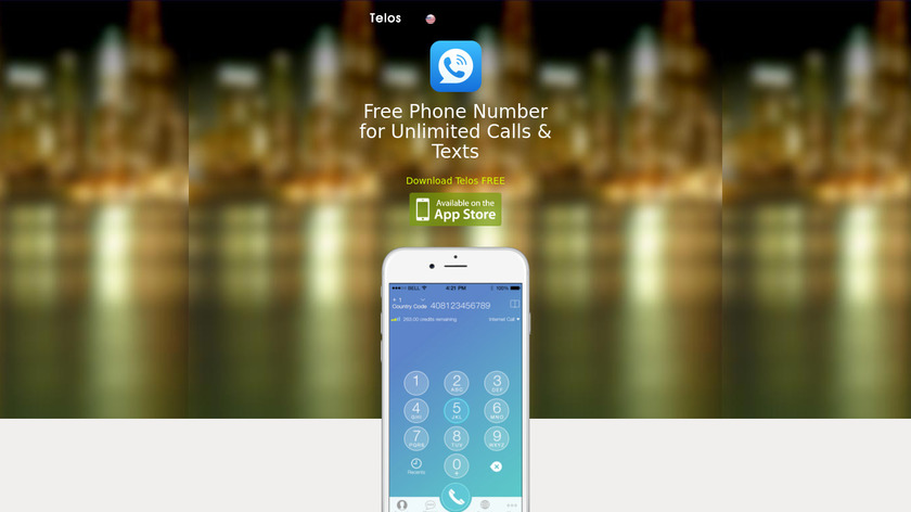 Telos Landing Page