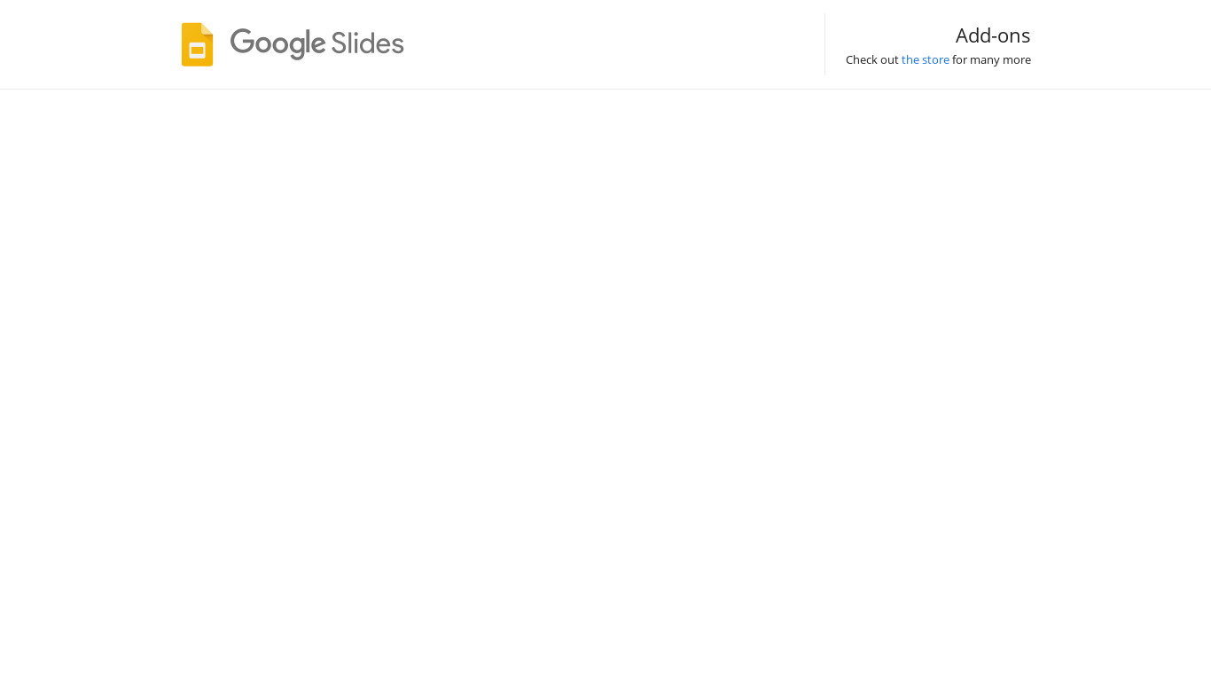 Stickeroid for Google Slides Landing page