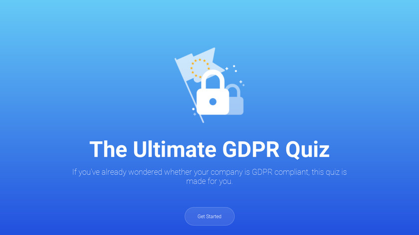 The Ultimate GDPR Quiz Landing Page