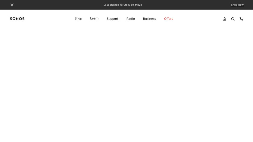 Sonos Beam Landing Page