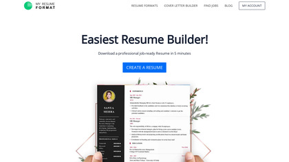 My Resume Format image