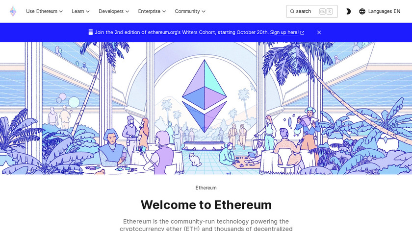 Ethereum Landing Page