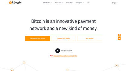 Bitcoin screenshot