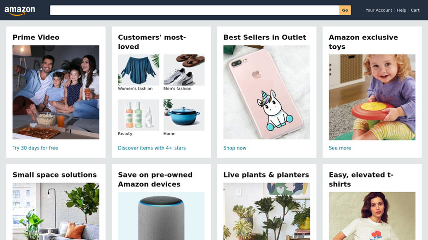 Amazon Landing Page