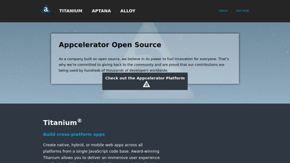 Appcelerator Titanium screenshot