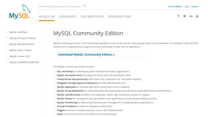 MySQL Community Edition image