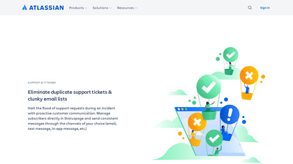 Atlassian Statuspage image