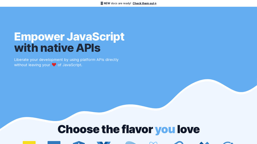 NativeScript Landing Page