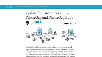 PhoneGap screenshot