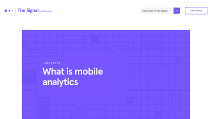 Mixpanel Mobile Analytics image