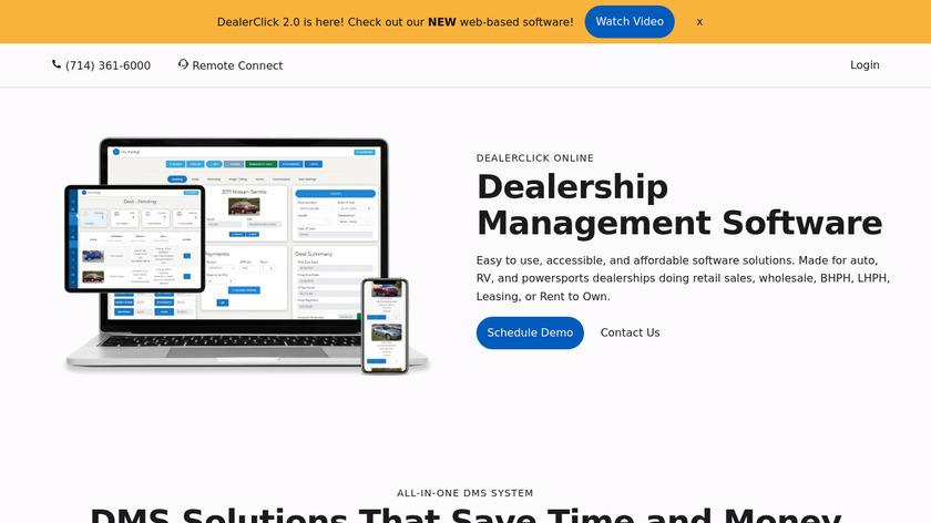 DealerClick Landing Page
