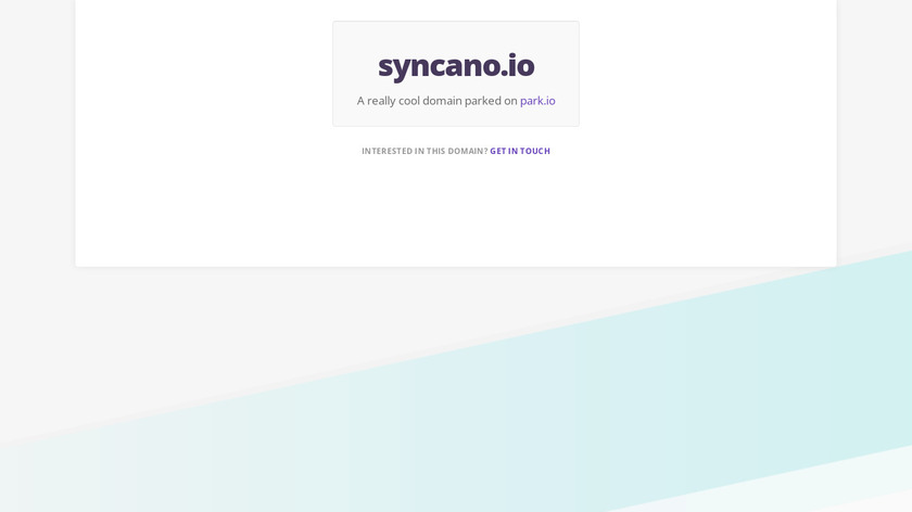 Syncano Landing Page