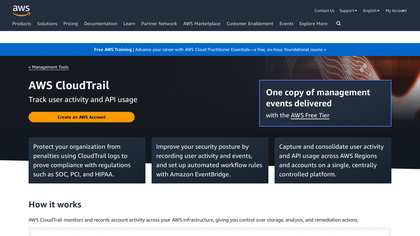 AWS CloudTrail screenshot