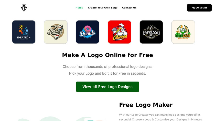 LogoCrisp Landing Page