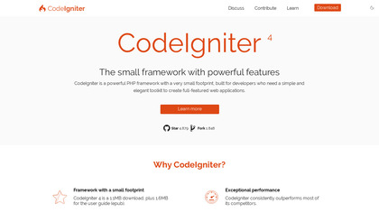 CodeIgniter screenshot