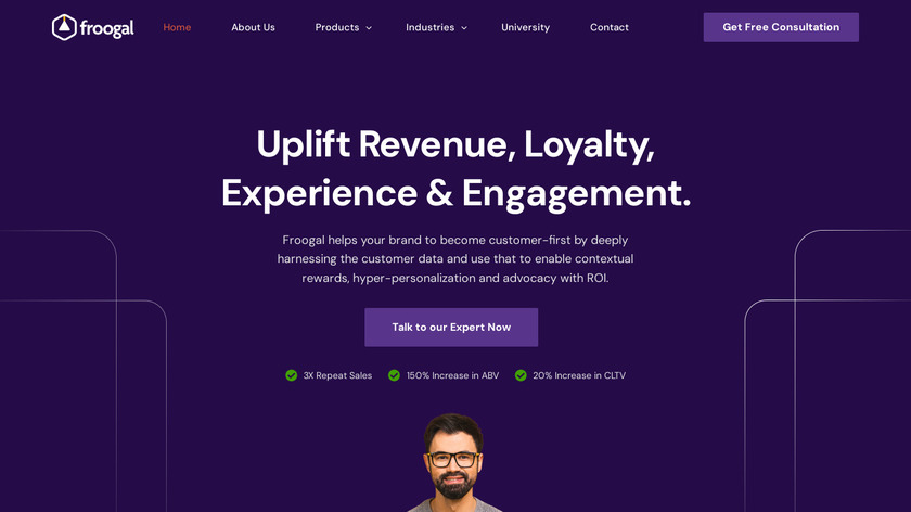 Froogal Landing Page
