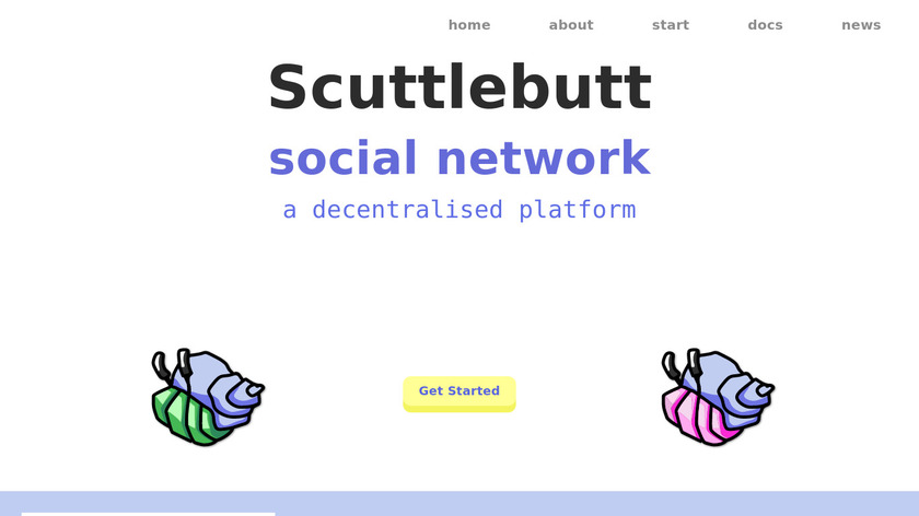 Scuttlebutt Landing Page