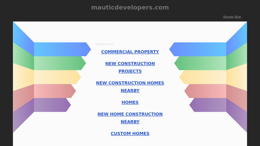 Mautic Developers Landing Page