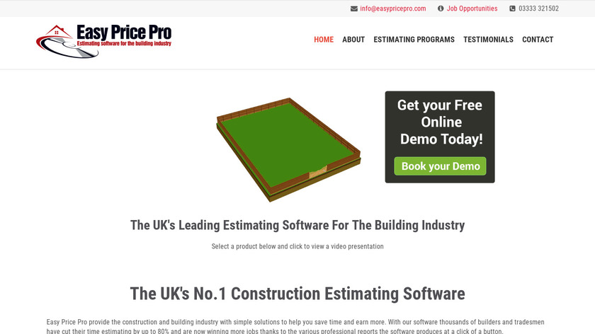 buildaviator.co.uk Easy Price Pro Landing Page
