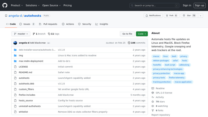 Auto Hosts Landing Page