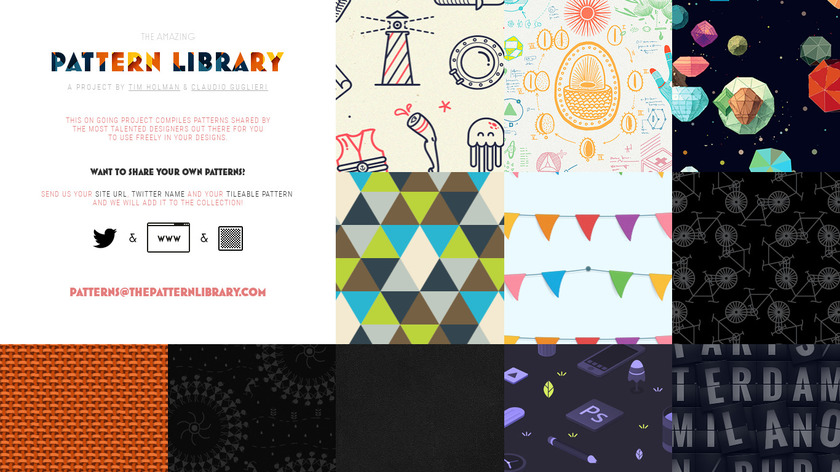 The Pattern Library Landing Page