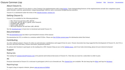 Clozure Common Lisp image