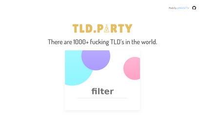 TLD.party image