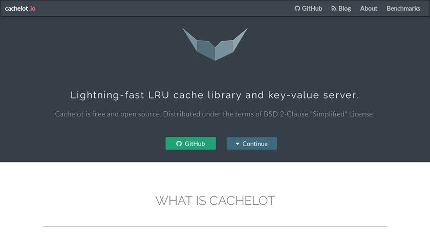 cachelot Landing Page