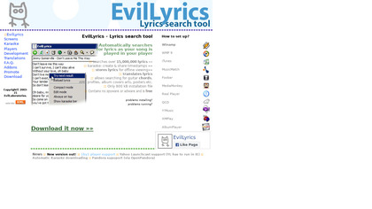EvilLyrics image