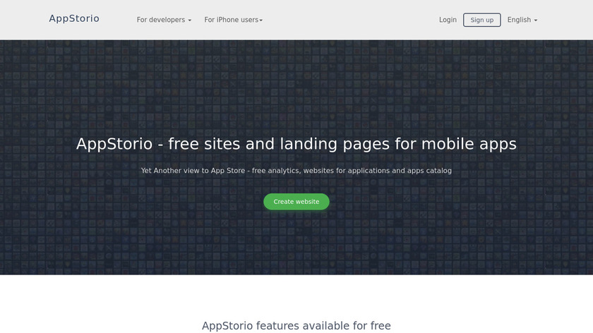 AppStor.io Landing Page