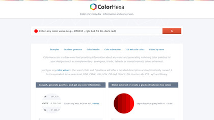 Color hexa screenshot
