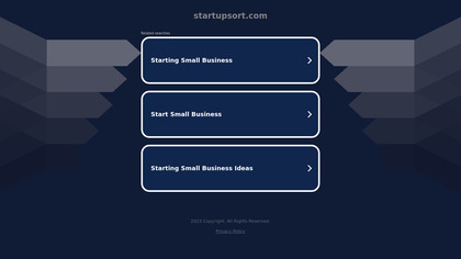 StartupSort image
