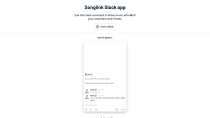 Songlink for Slack image