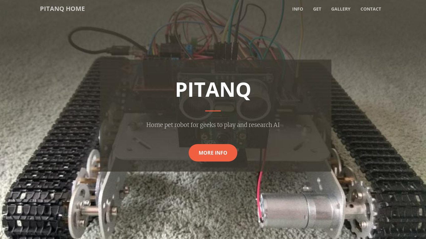 PiTanq Landing page