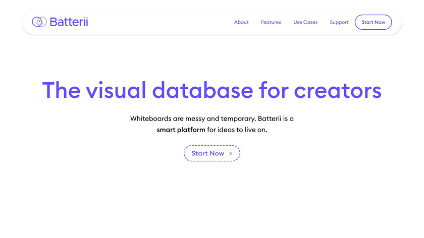 Batterii Landing Page
