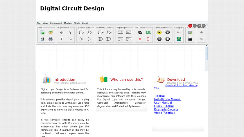 Digital Logic Design Landing Page