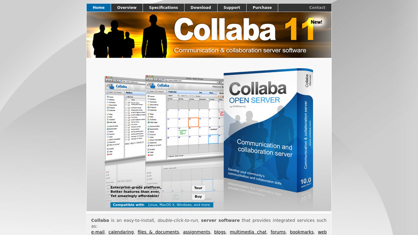 Collaba Landing Page