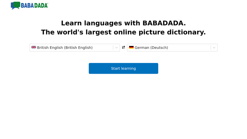 BABADADA.com Landing Page
