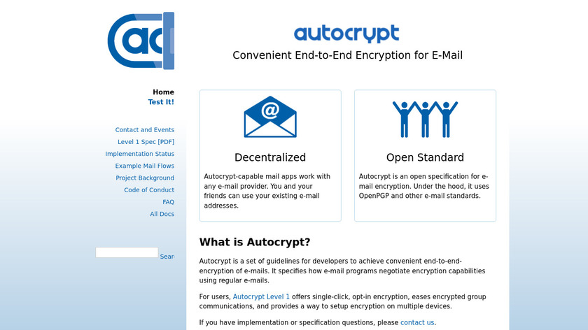 Autocrypt Landing Page