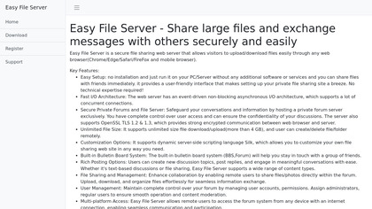 Easy File Sharing Web Server image