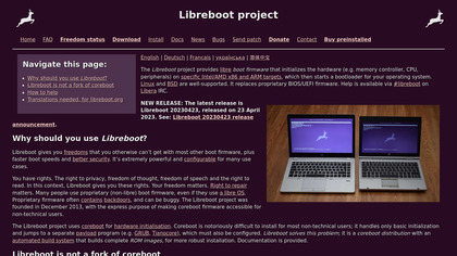 Libreboot screenshot