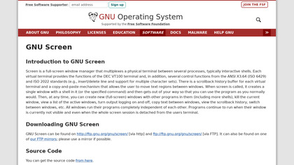 GNU Screen image
