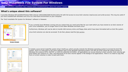 Ext2 Installable File System image