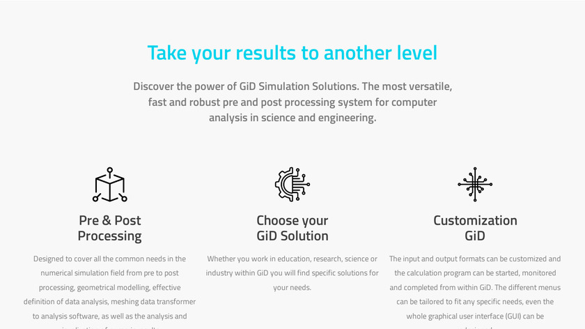 GiD Landing Page