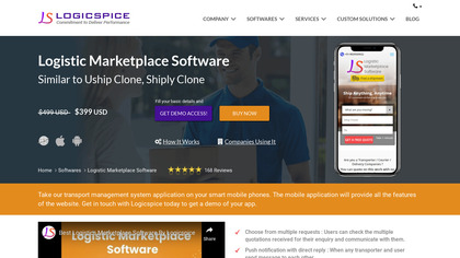Logicspice Logistic Marketplace image