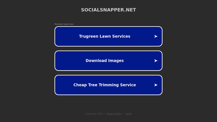 SocialSnapper Landing Page
