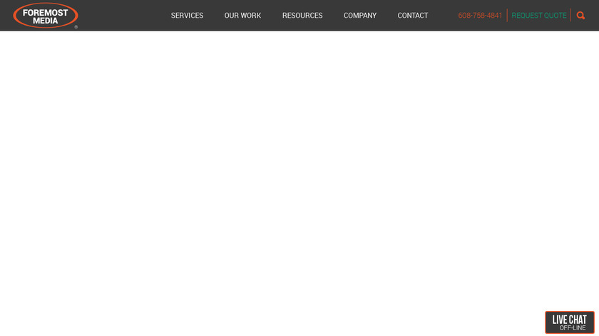 Foremost Media Landing Page