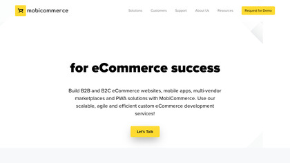 MobiCommerce screenshot