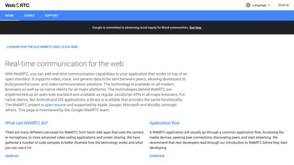 WebRTC screenshot