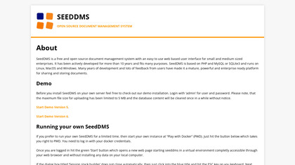 SeedDMS image
